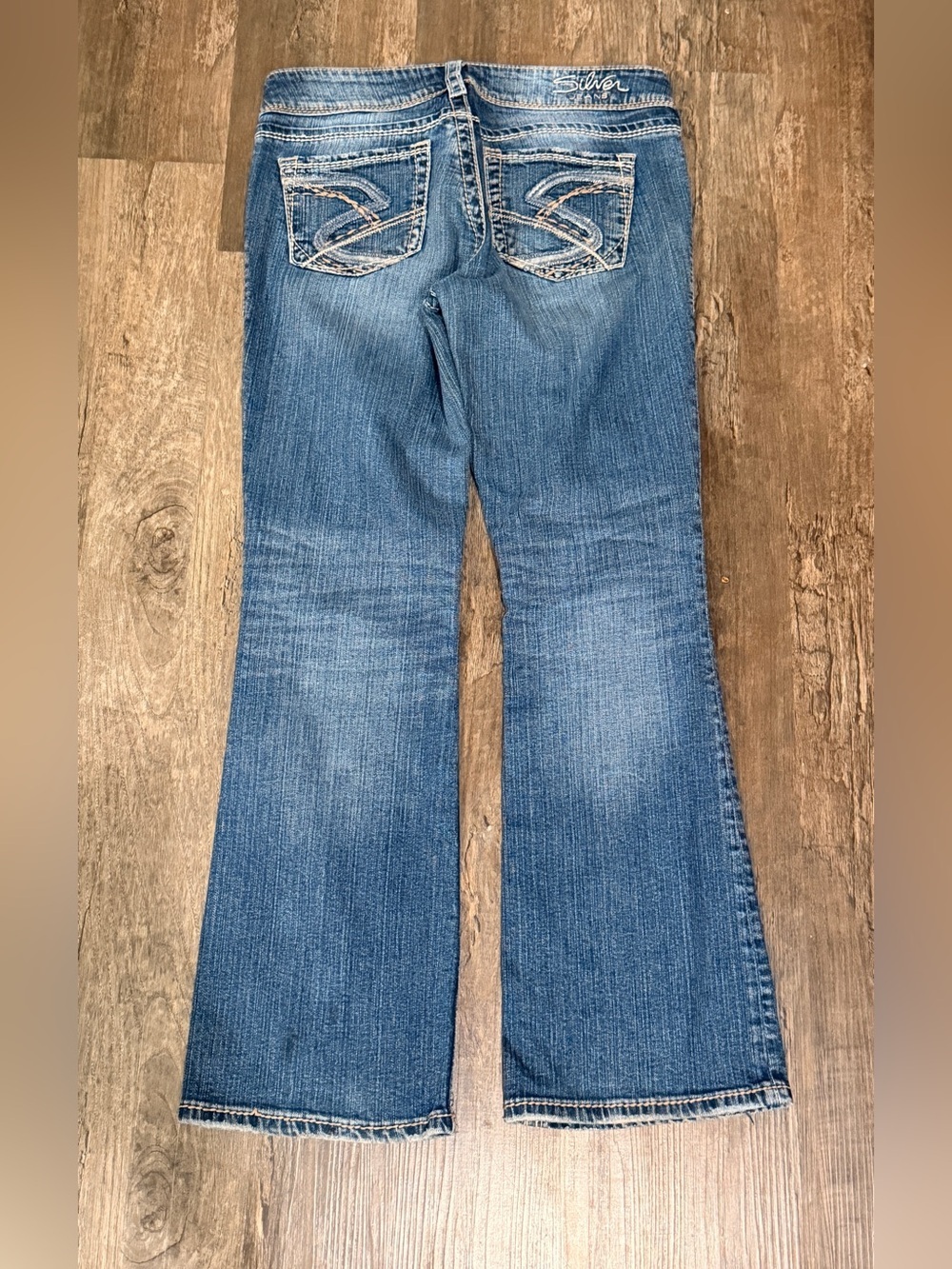 Silver Jeans Classic Women's Blue Denim Jeans - Picture 8 of 9